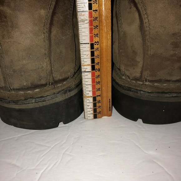 Danner Mens Size 13 Brown Leather 8” Quarry 2.0 AT GTX Steel Toe Logger Boots - Picture 12 of 16